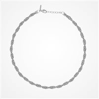 Collana Desmos Donna in Argento SPRING ROPE W 41 - SPRING ROPE W 41